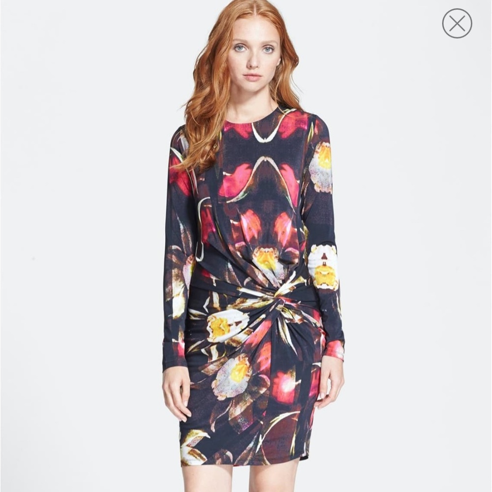 Ted Baker Talala Petal Print Dress NWOT